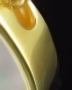 Cremation Necklace Gold Plated Pearly Miss You Keepsake