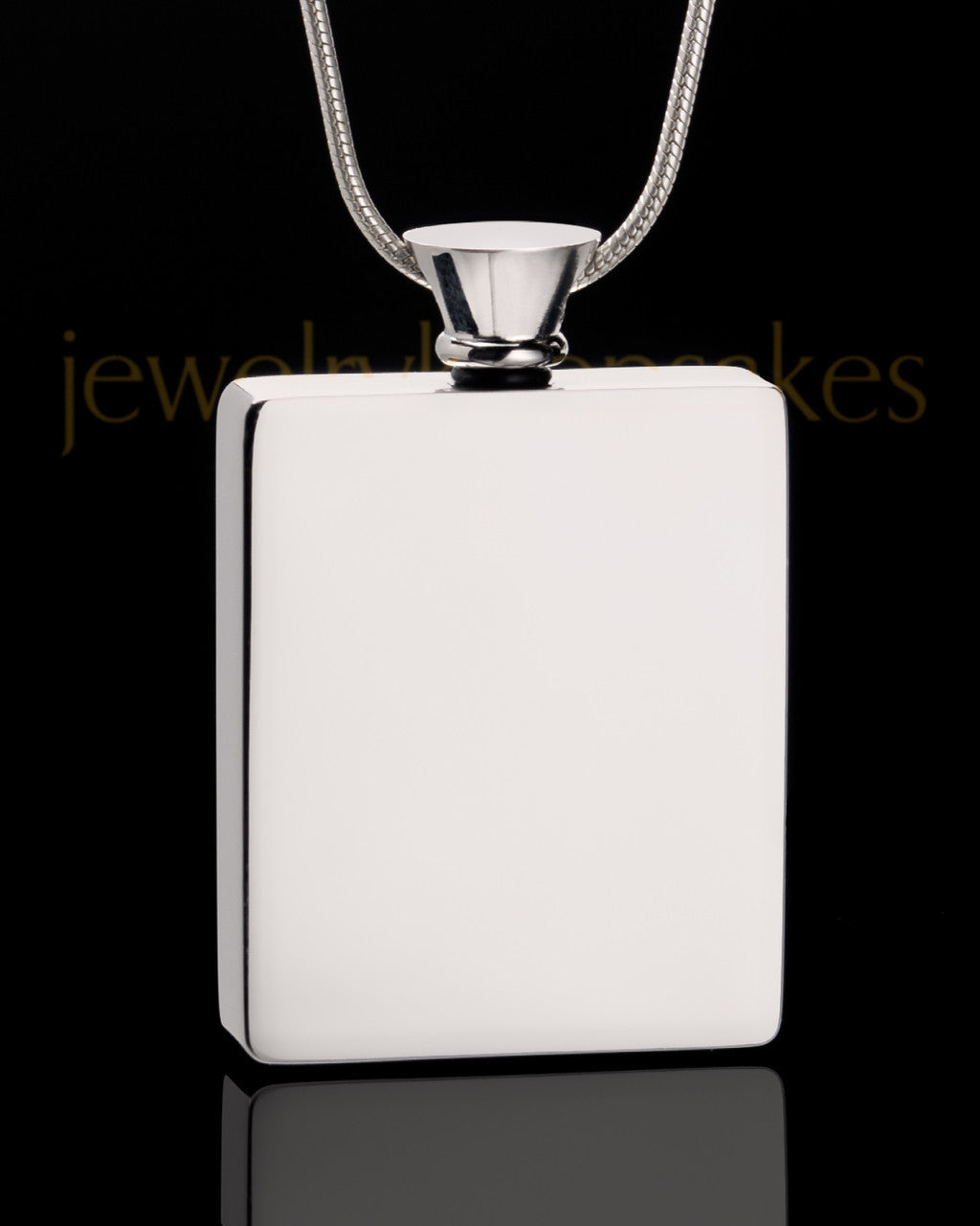 Stainless Steel Whispering Thoughts Cremation Keepsake
