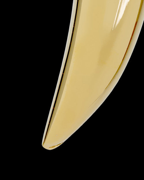 Gold Plated Saber Tooth - Eternity Collection