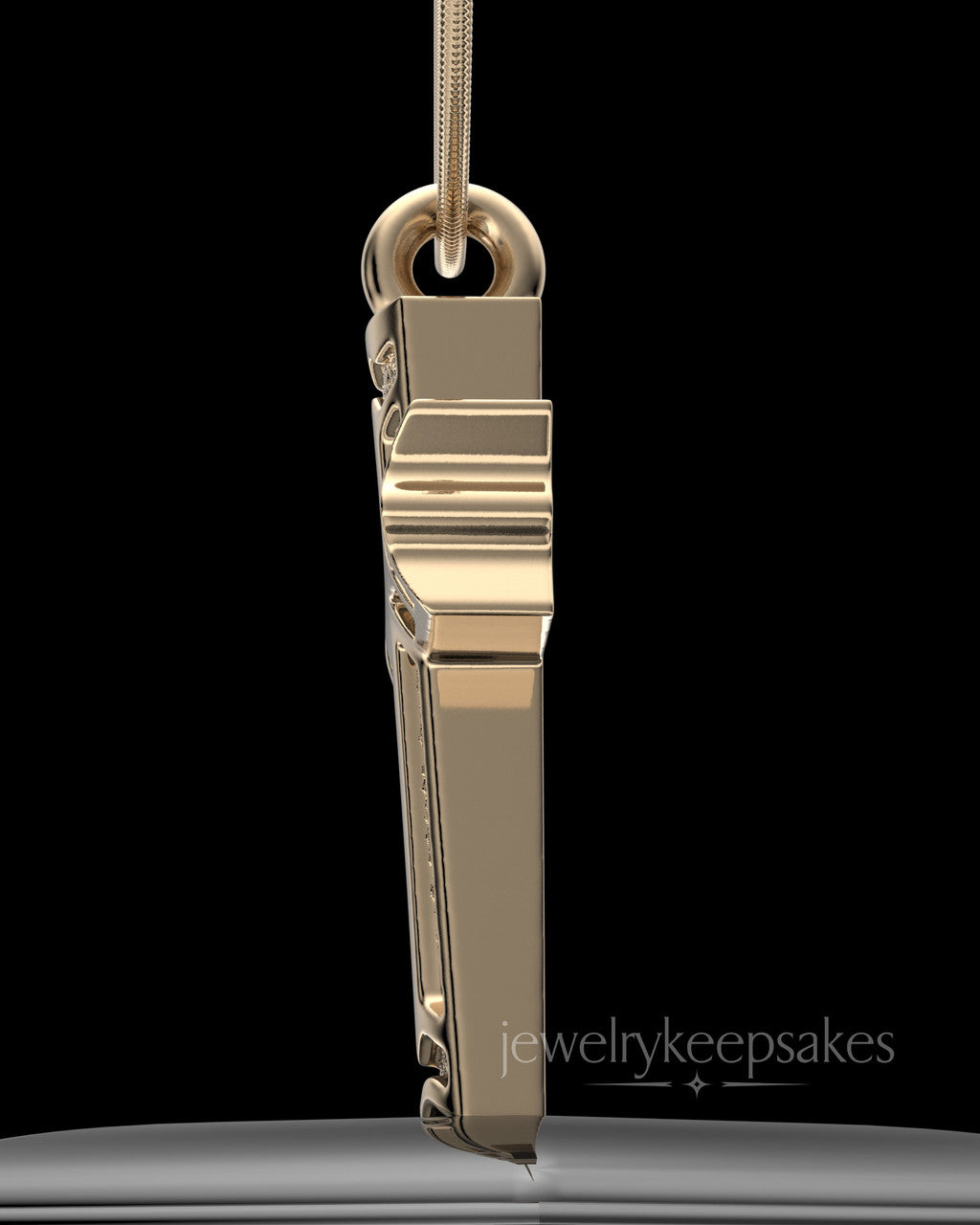 Solid 14k Gold Permanently Sealed Waterproof Jewelry Elysian Cross