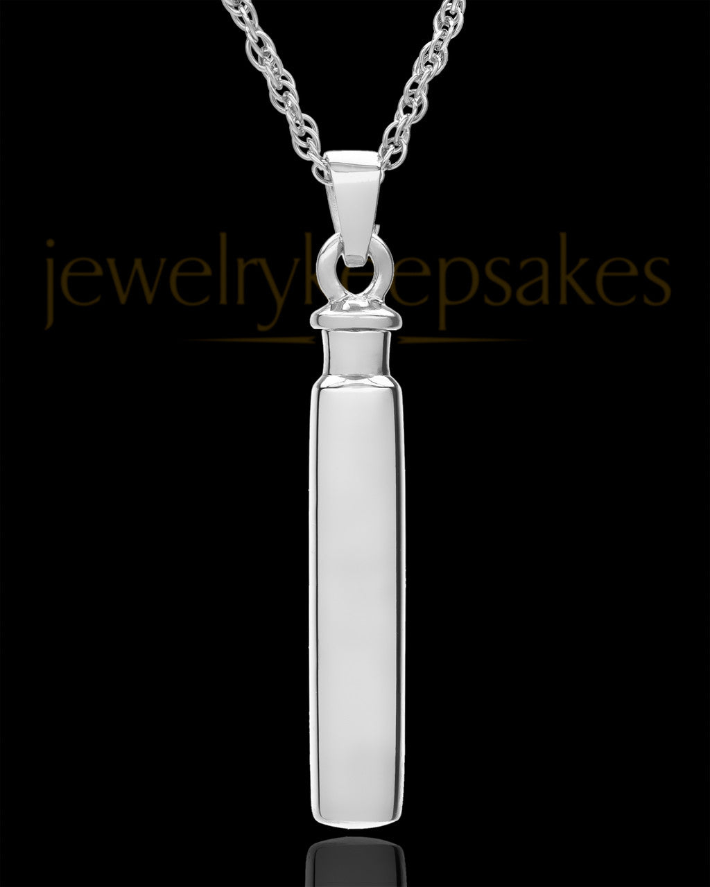 Memorial Locket 14k White Gold Divinity Keepsake
