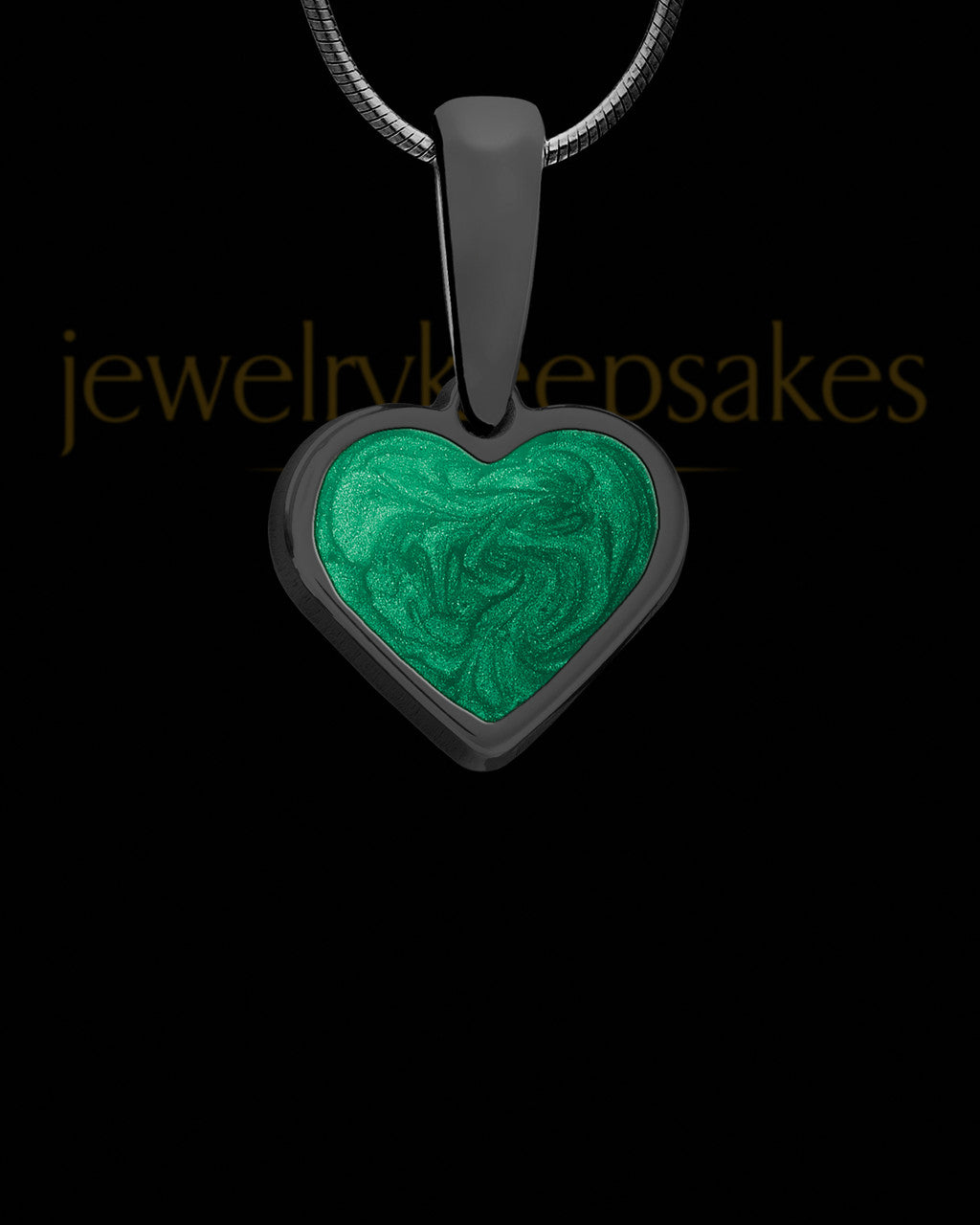 Energetic Heart Black Ash Jewelry