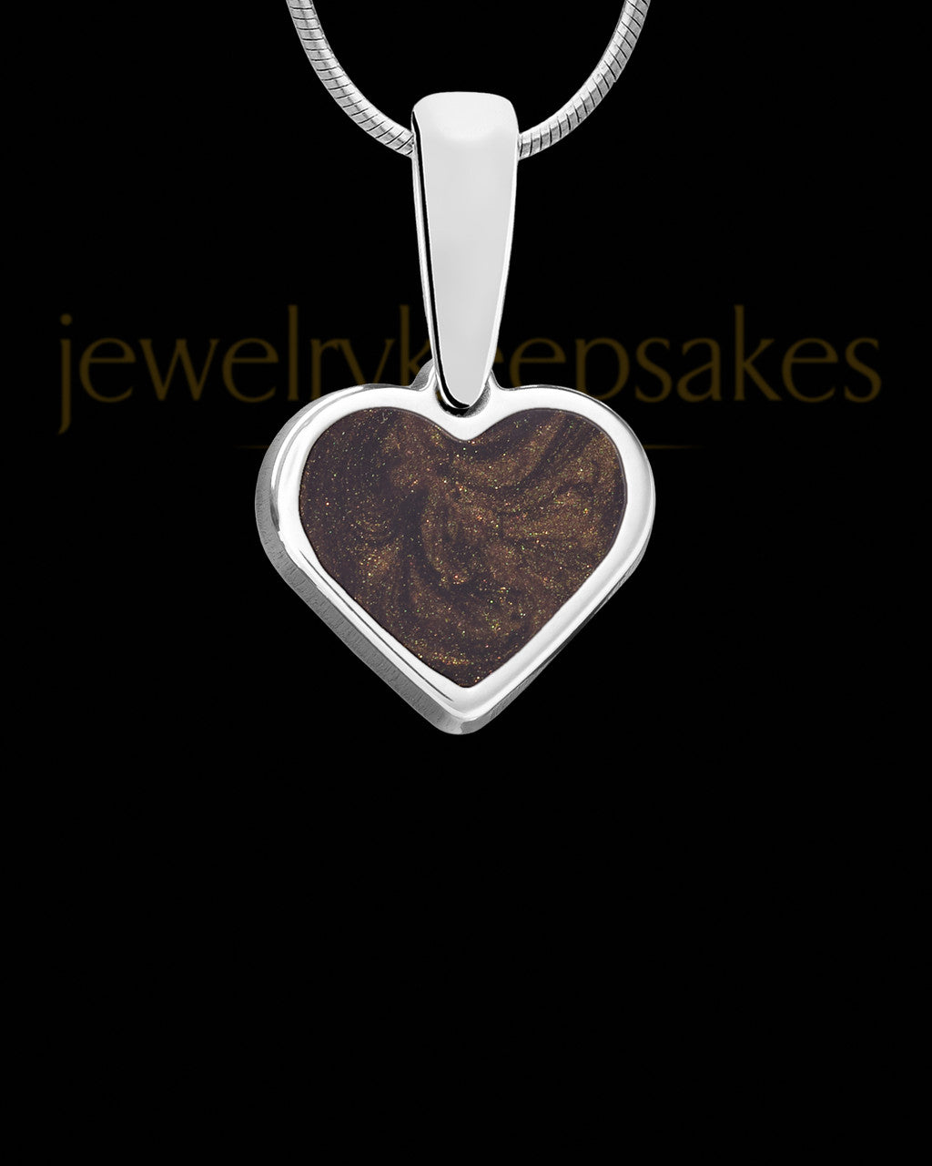 Java Heart Silver Ash Jewelry