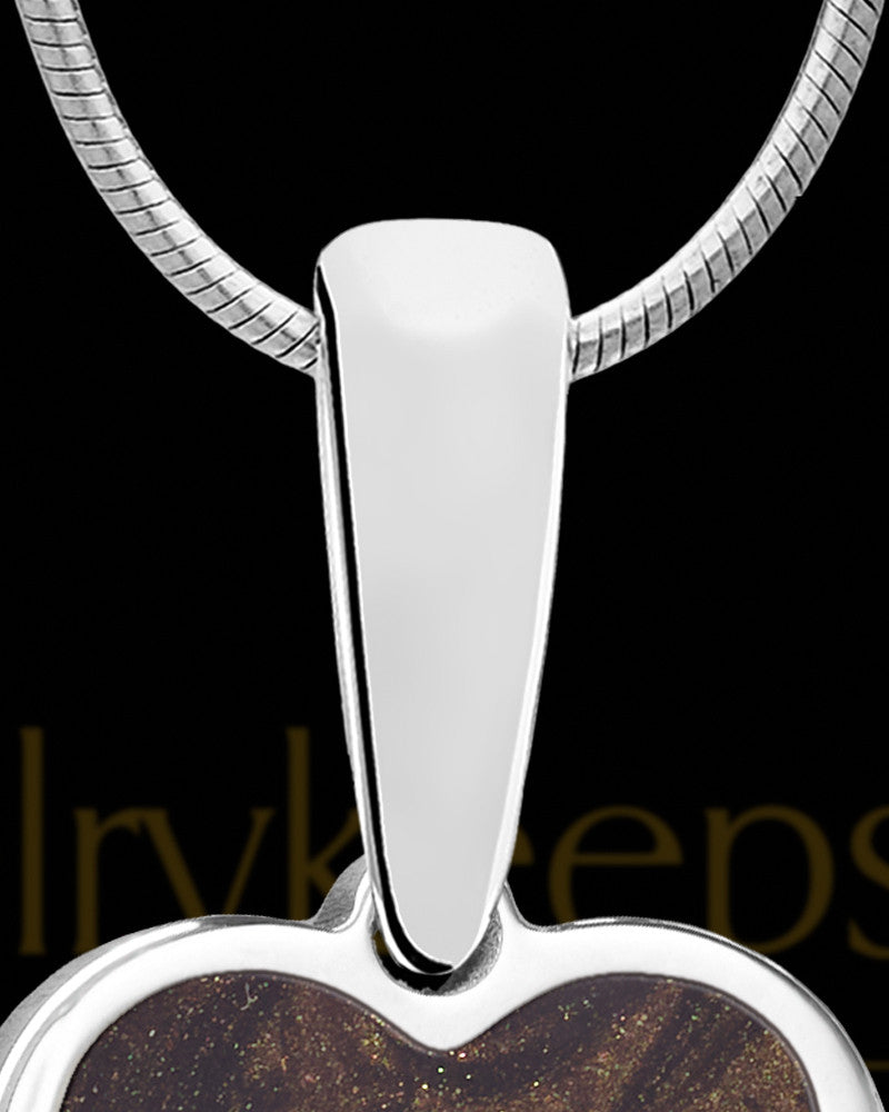 Java Heart Silver Ash Jewelry