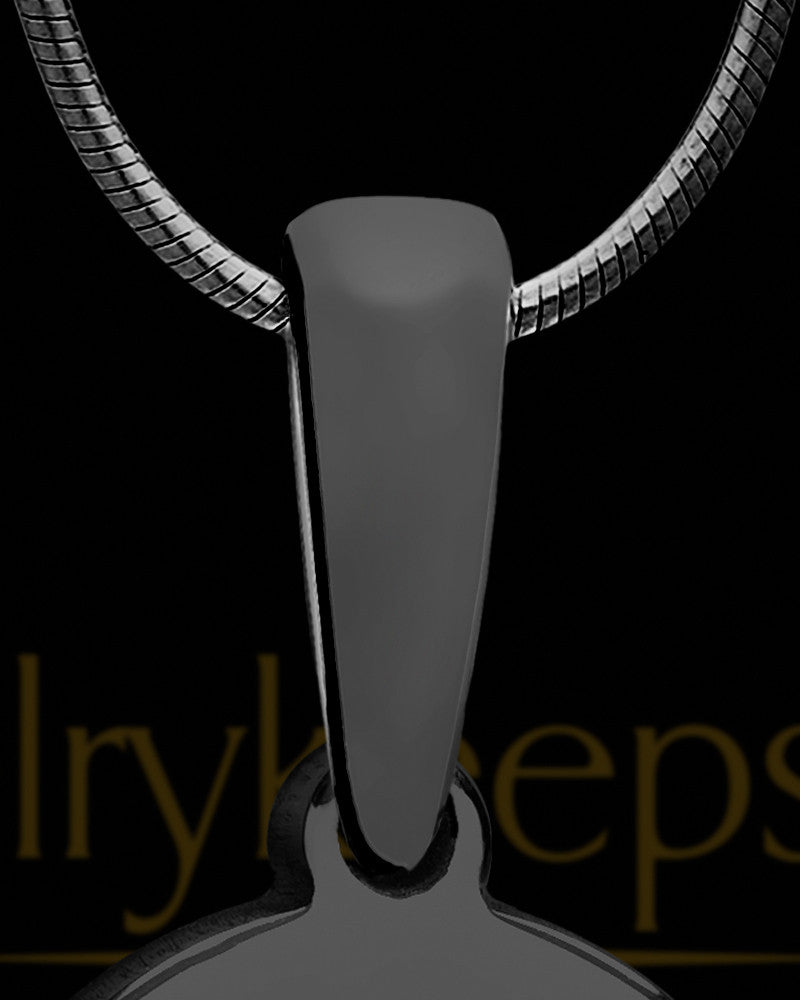 Assured Round Black Ash Jewelry