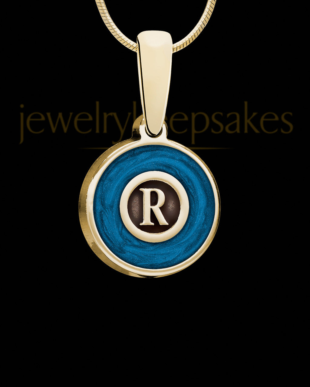 Capable Initial Gold Ash Jewelry