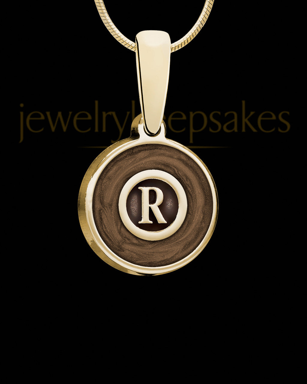 Noble Initial Gold Ash Jewelry