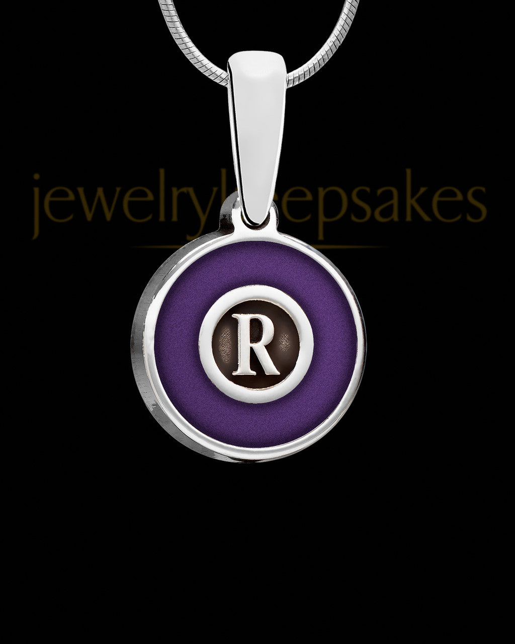 Lovely Initial Silver Ash Jewelry
