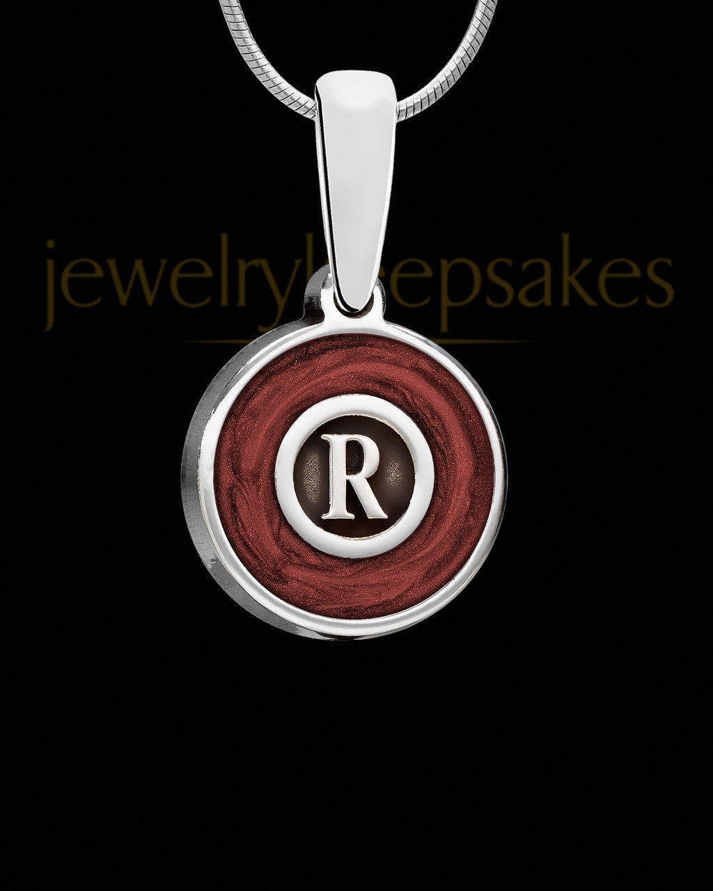 Blushing Initial Silver Ash Jewelry