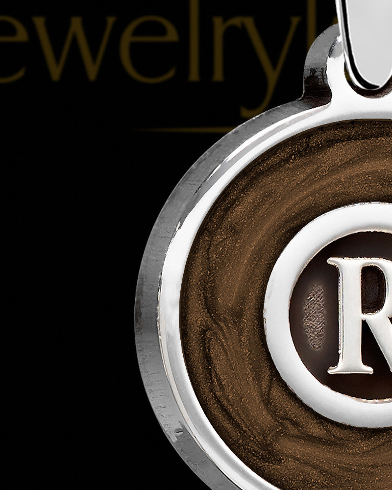 Magnificent Initial Silver Ash Jewelry
