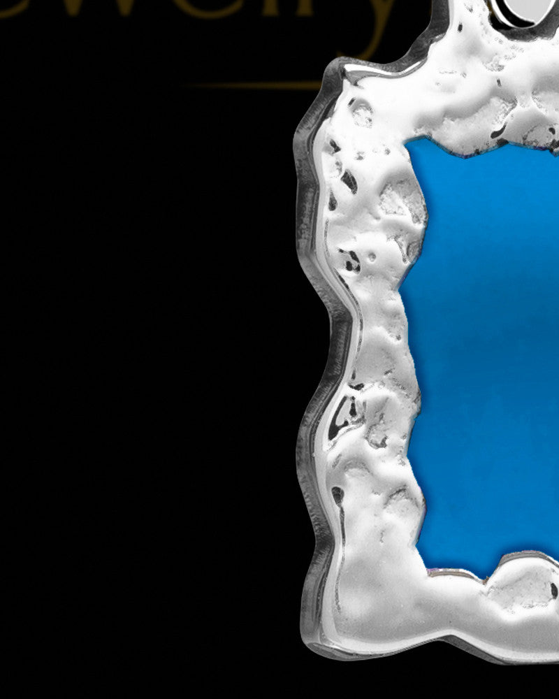 Solid 14K White Gold Gallatin Ash Jewelry