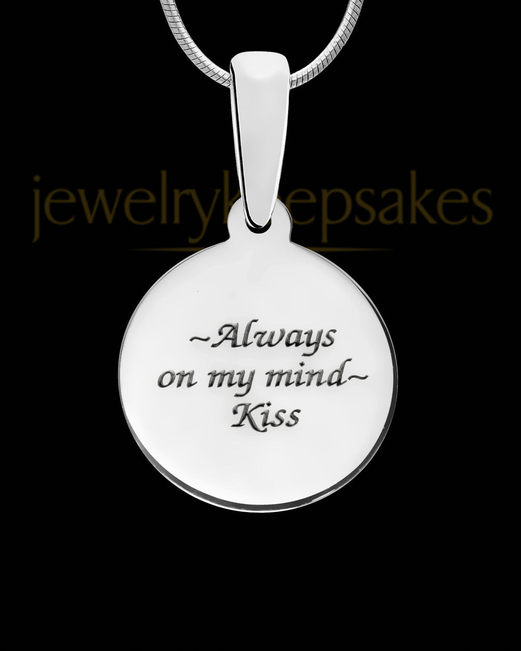 Round Smoky Silver Ash Jewelry
