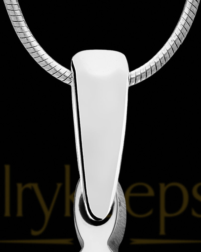 Solid 14K White Gold Acacia Ash Jewelry