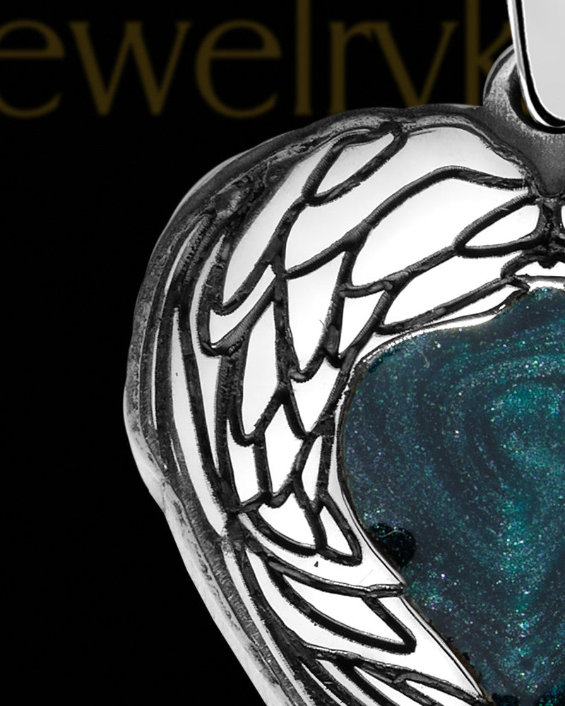 Heart In Flight Silver Ash Jewelry