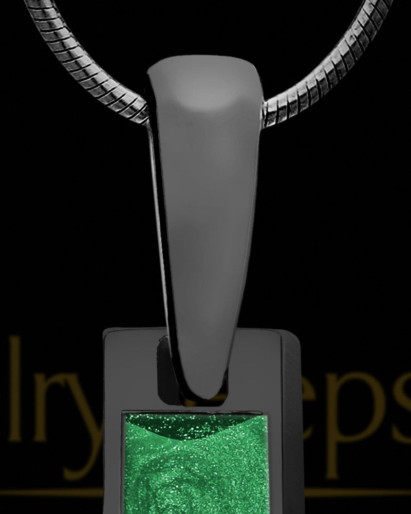 Treeline Trail Cross Black Finish Ash Jewelry