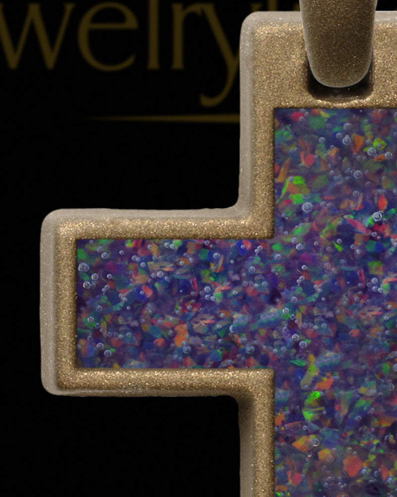 Pintail Cross Bronze Finish Ash Jewelry