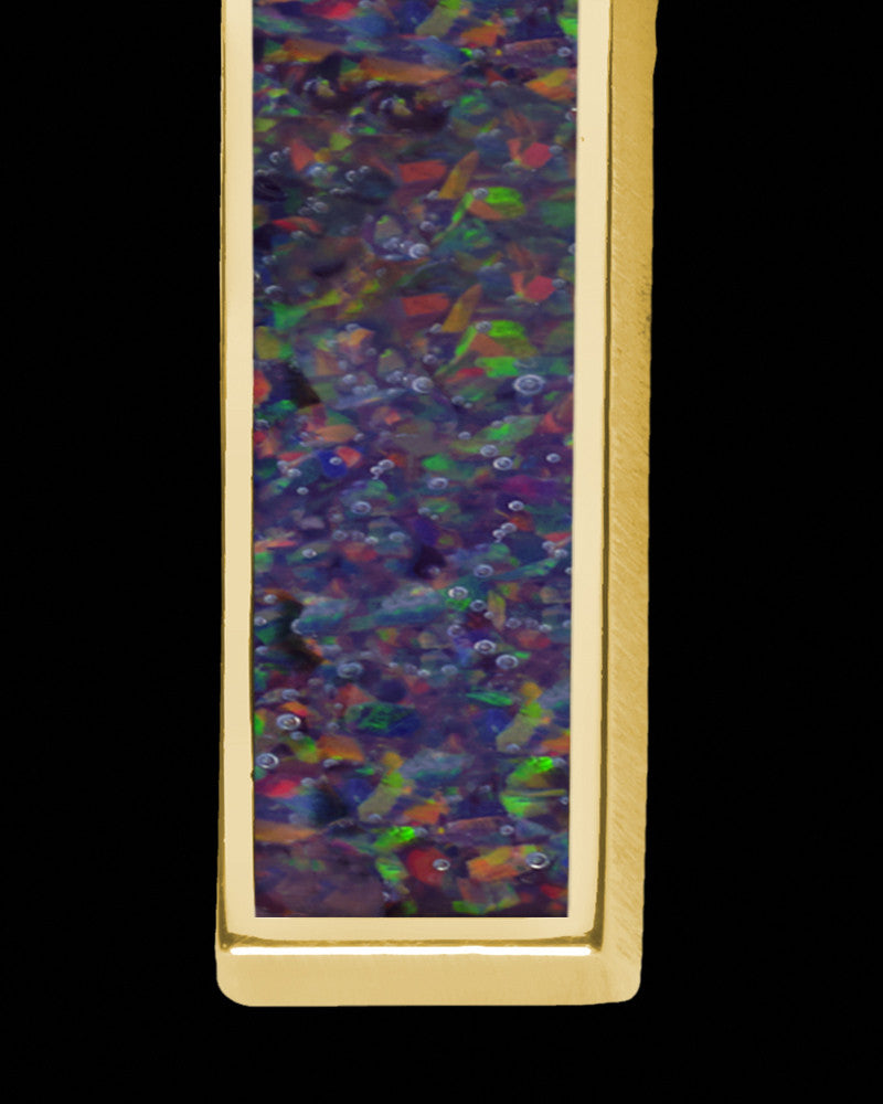 Solid 14K Gold Solaris Cross Ash Jewelry
