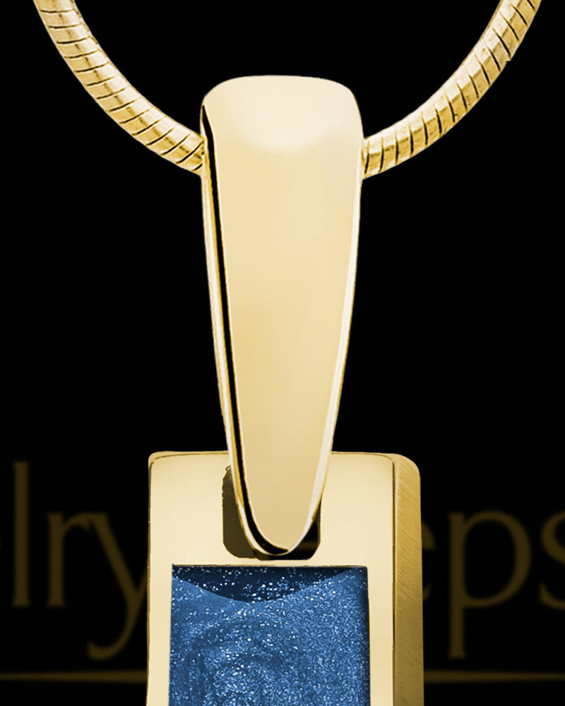 Cecilia Cross Gold Plated Ash Jewelry