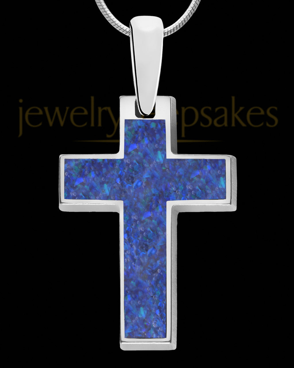 Water Dance Cross Silver Ash Jewelry