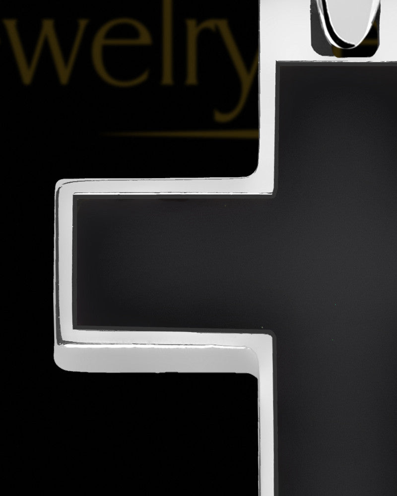 Maverick Cross Silver Ash Jewelry