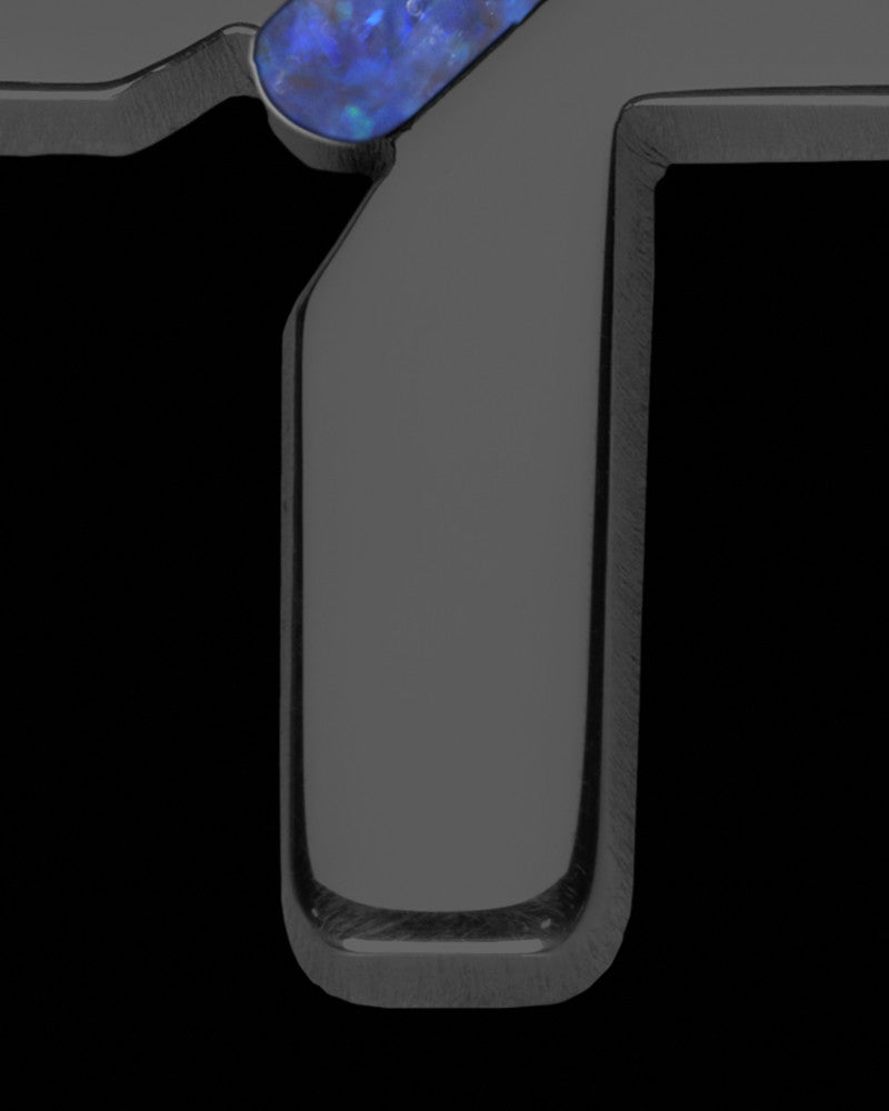 Harmon Cross Black Finish Ash Jewelry