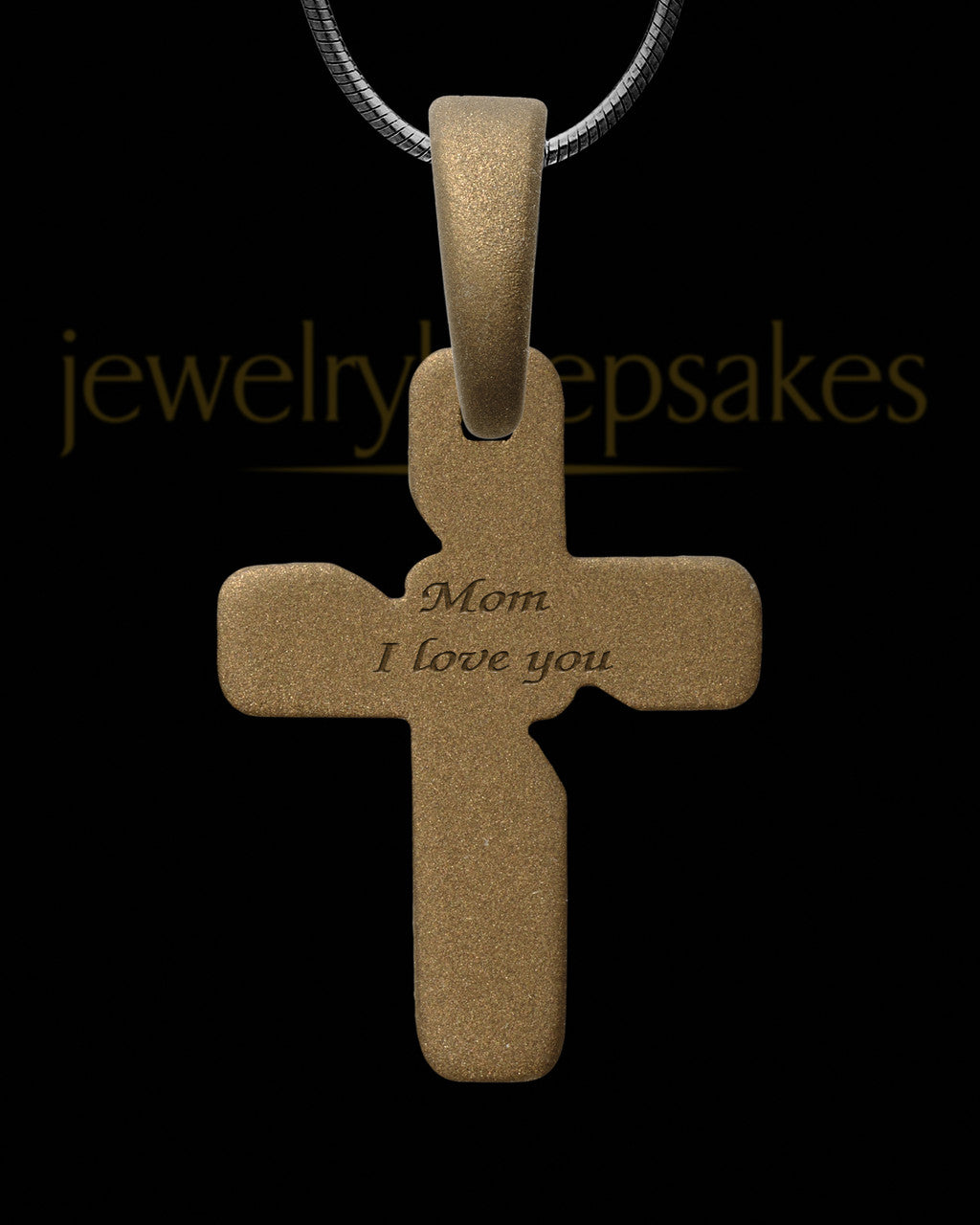 Calabria Cross Bronze Finish Ash Jewelry