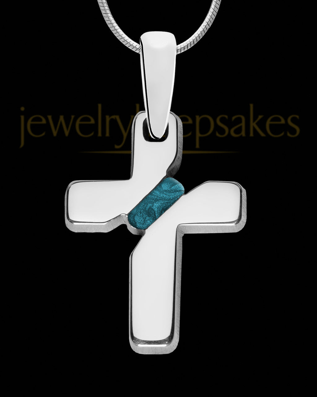 Mauldin Cross Silver Ash Jewelry