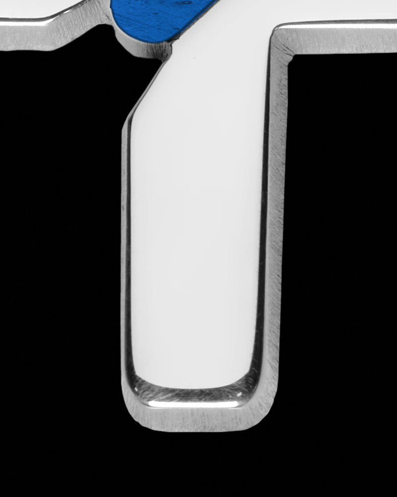 Solid 14K White Gold Clear Waters Cross Ash Jewelry