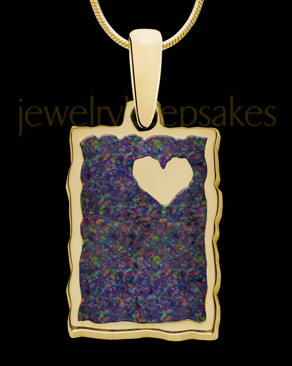 Great Northern Rectangle Gold Plated Ash Jewelry