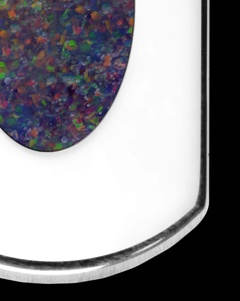 Gentilly Tag Silver Ash Jewelry