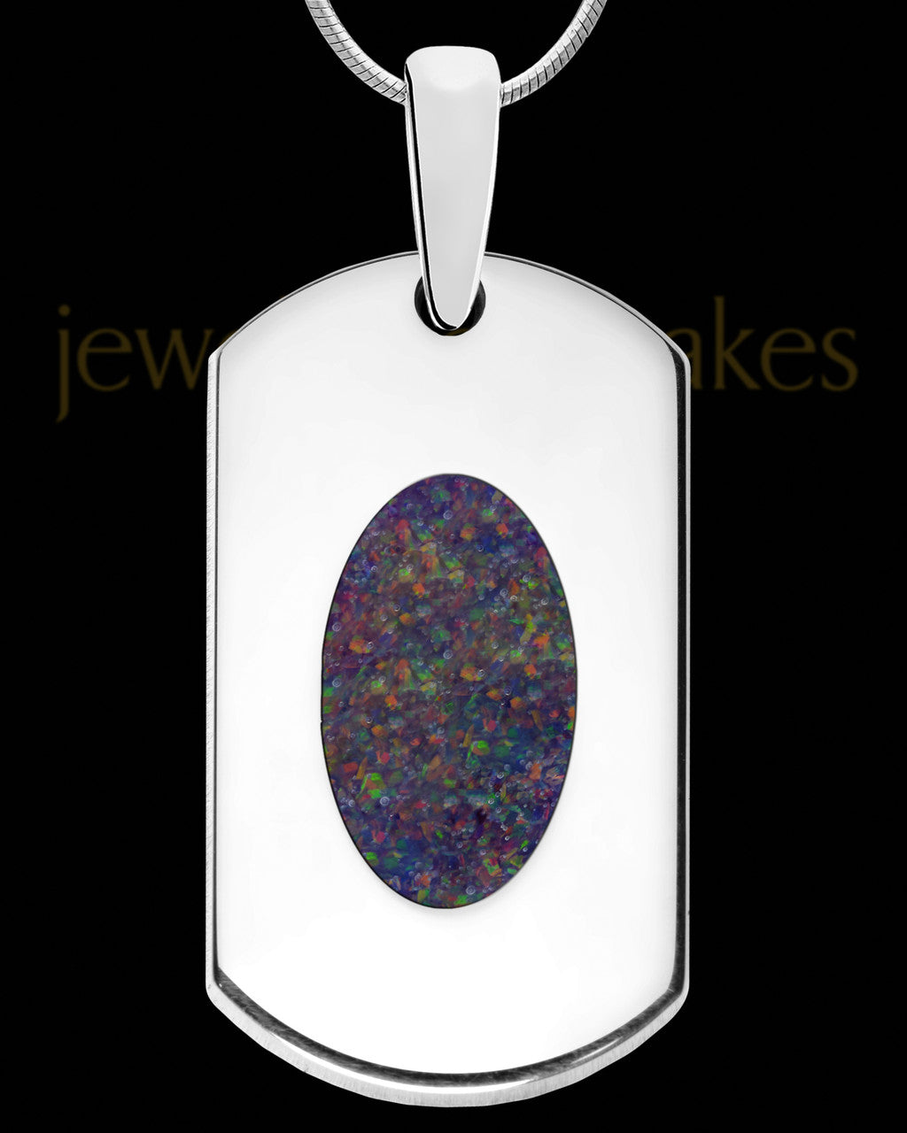Gentilly Tag Silver Ash Jewelry