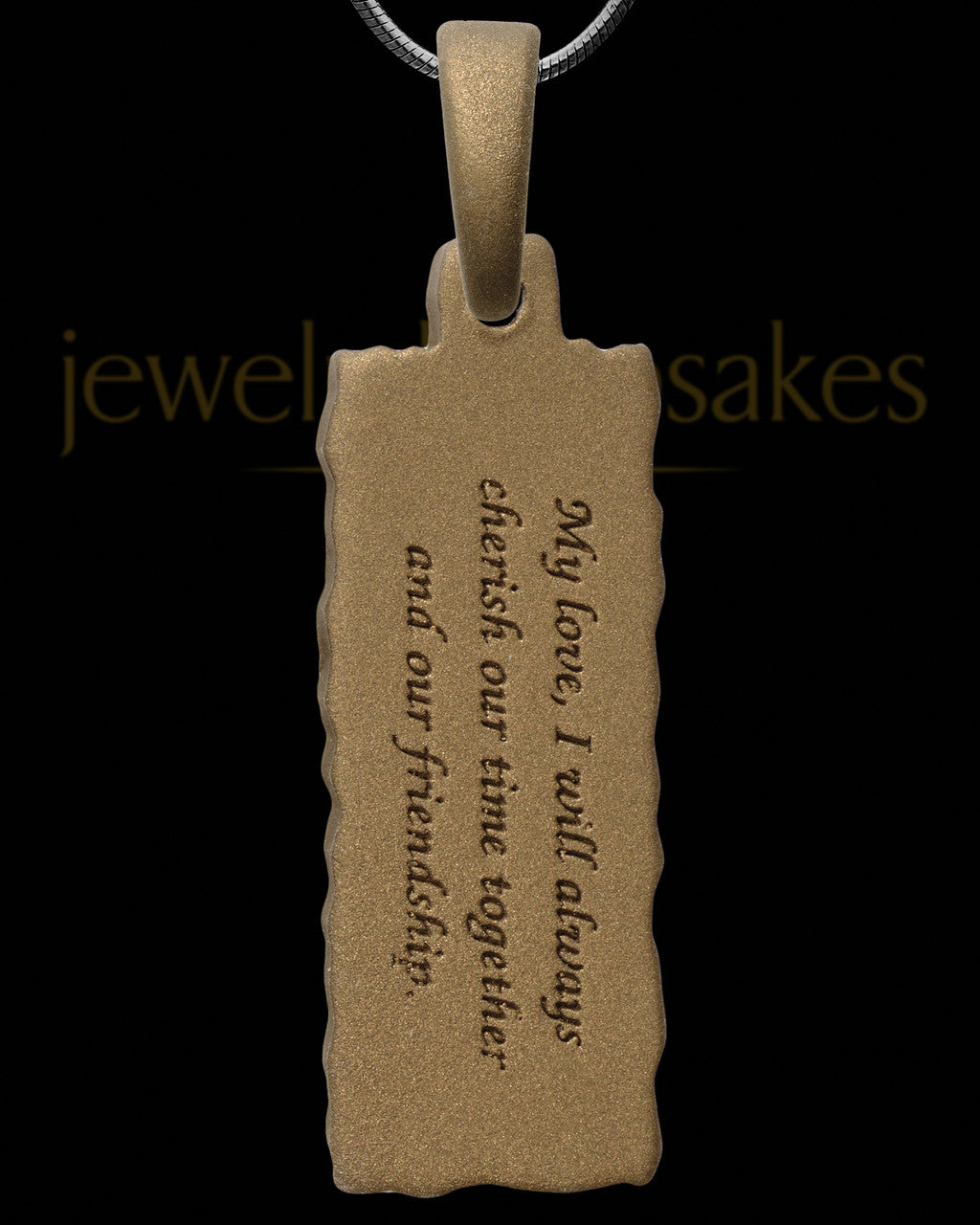 Briarwood Extended Bar Bronze Finish Ash Jewelry