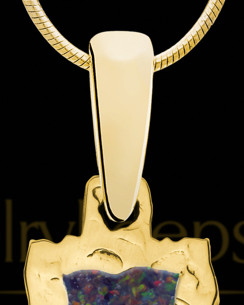 Cobble Creek Extended Bar Gold Plated Ash Jewelry