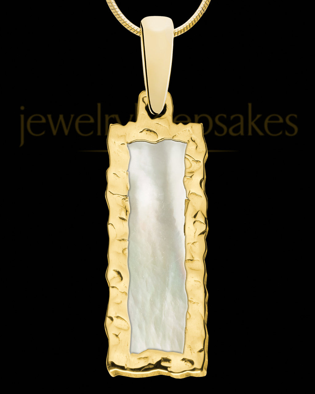 Solid 14K Gold Creston Extended Bar Ash Jewelry