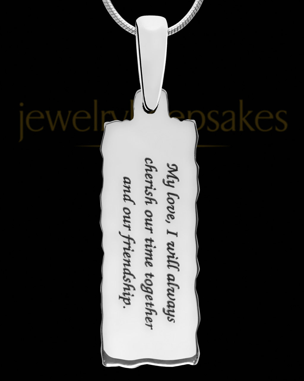 Blue Cloud Extended Bar Silver Ash Jewelry