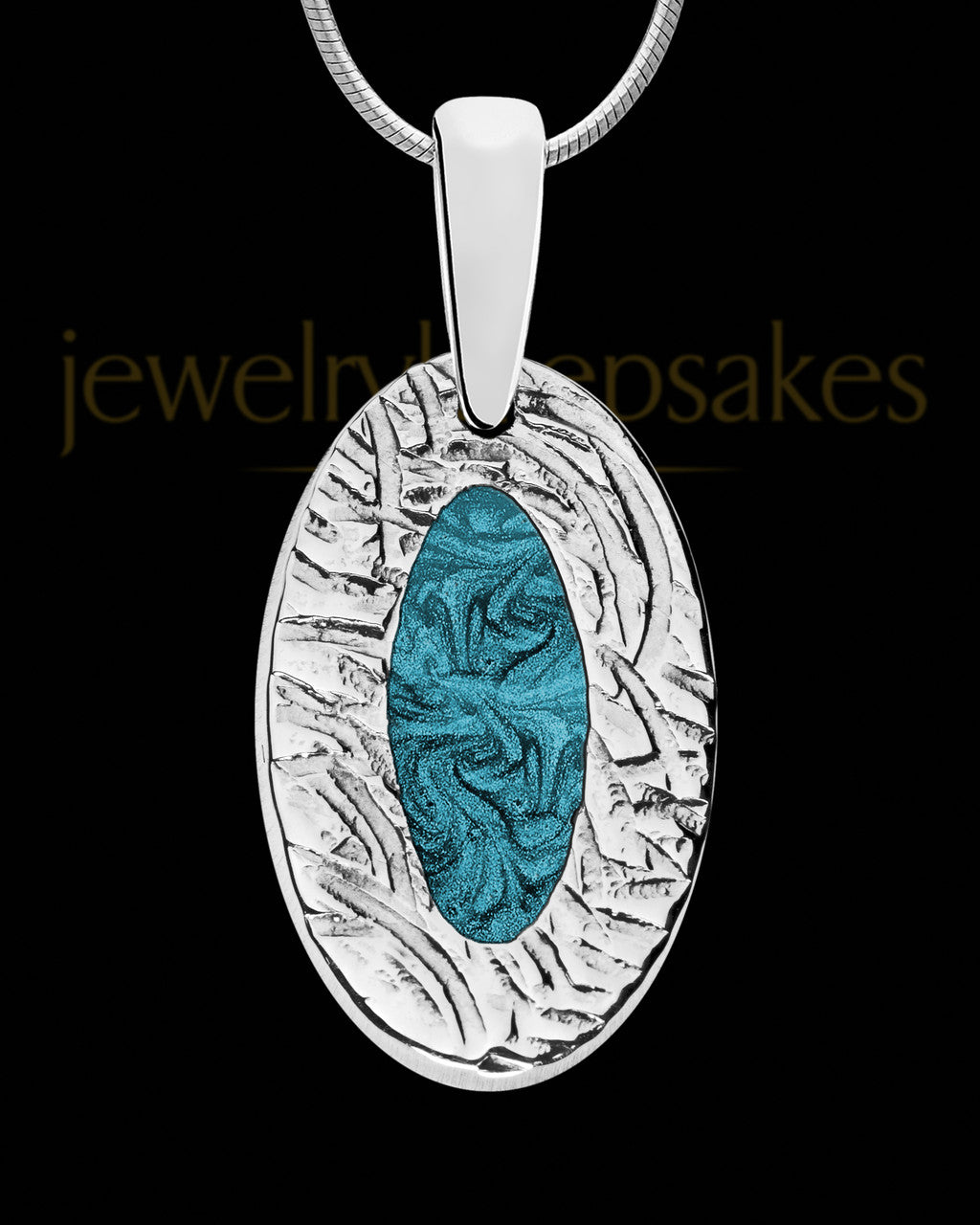 Bellrock Oval Silver Ash Jewelry