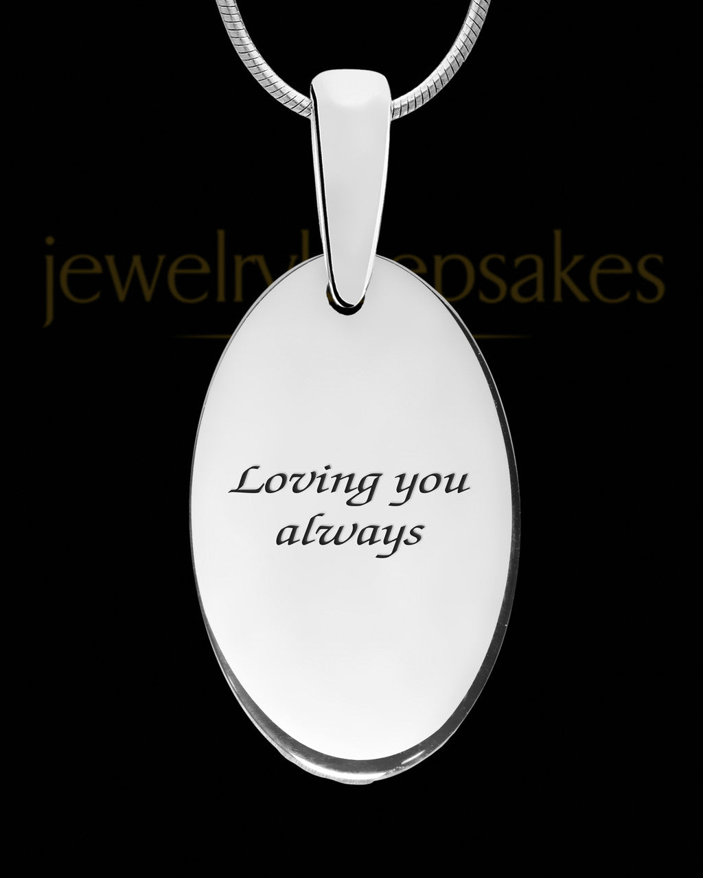 Daybreak Oval Silver Ash Jewelry