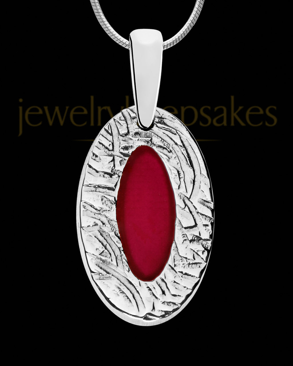 Capistrano Oval Silver Ash Jewelry