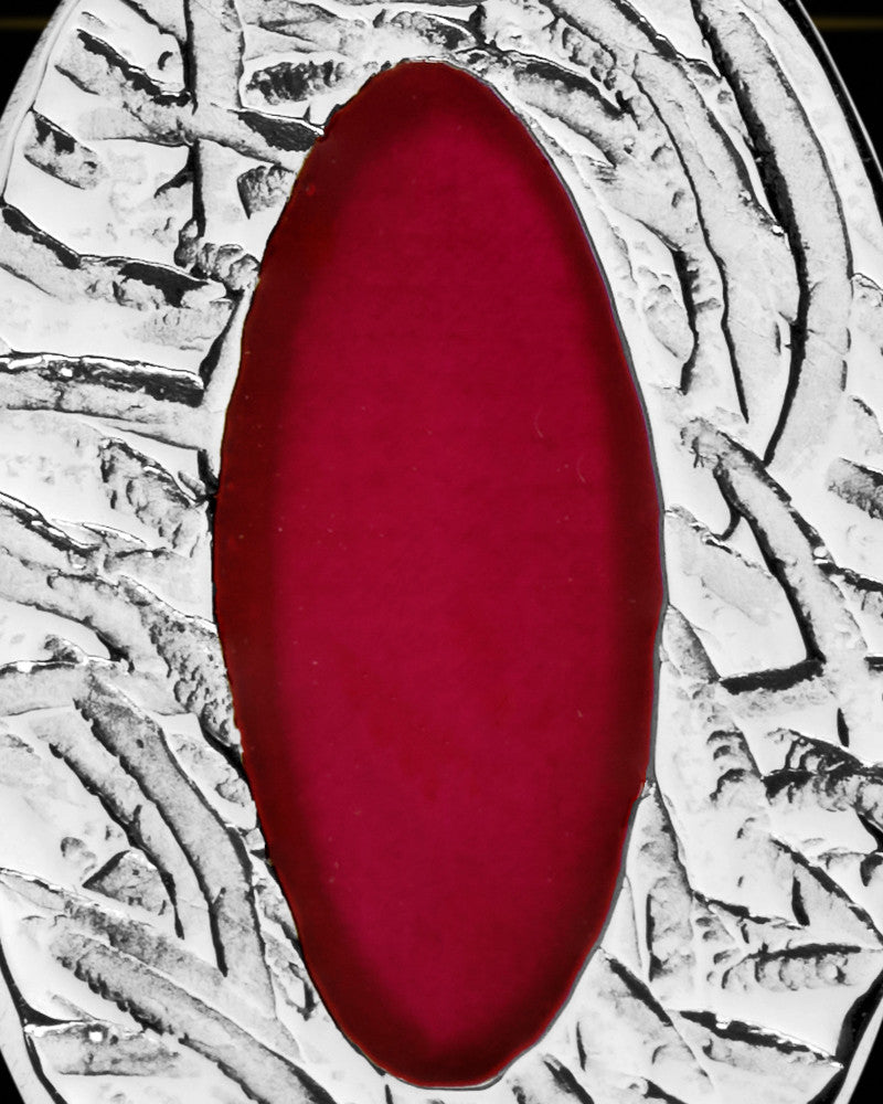 Capistrano Oval Silver Ash Jewelry