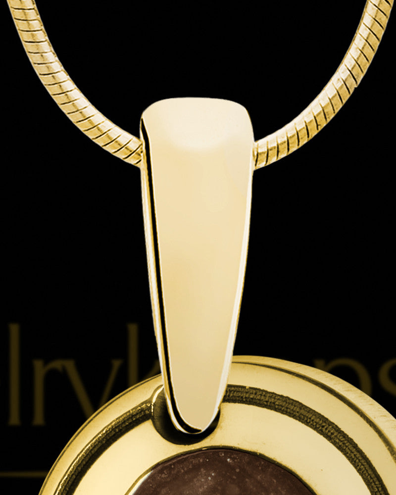 Solid 14K Gold Bonita Side Heart Ash Jewelry
