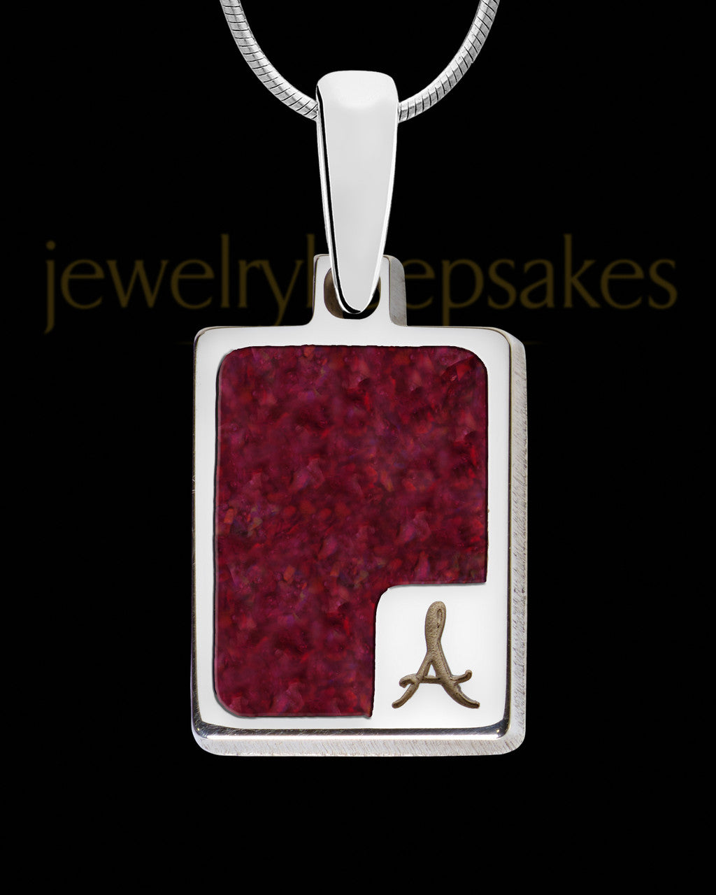 Argenta Rectangle Silver Ash Jewelry