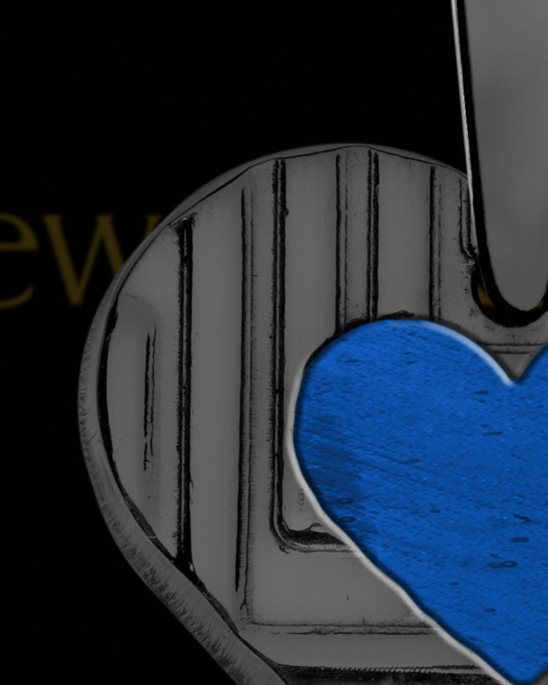 Rhapsody Heart Black Finish Ash Jewelry