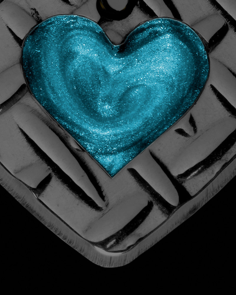 Castle Pines Heart Black Finish Ash Jewelry