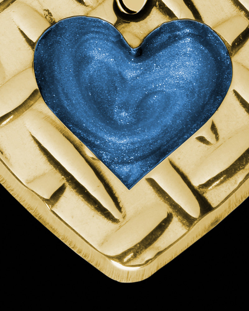 Bannack Heart Gold Plated Ash Jewelry