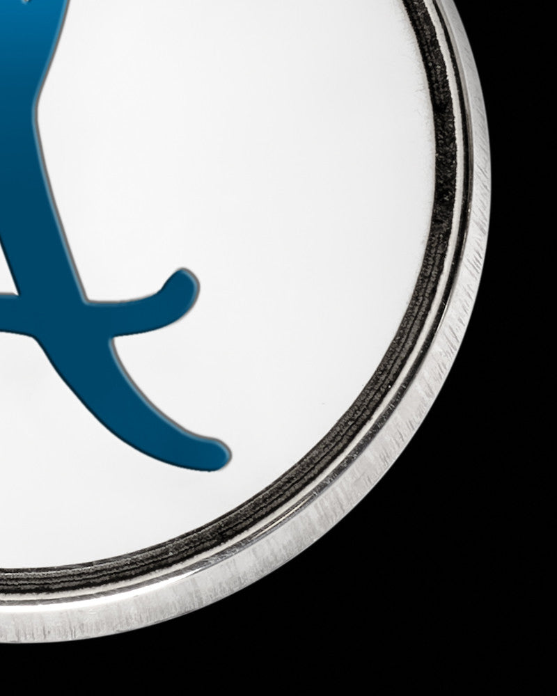Somerset Round Initial Silver Ash Jewelry
