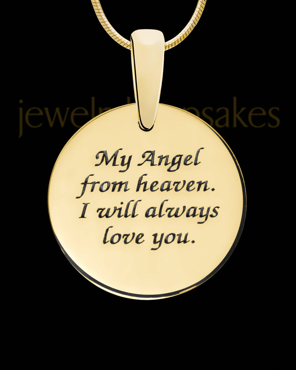 Tiny Toes Round Gold Plated Ash Jewelry