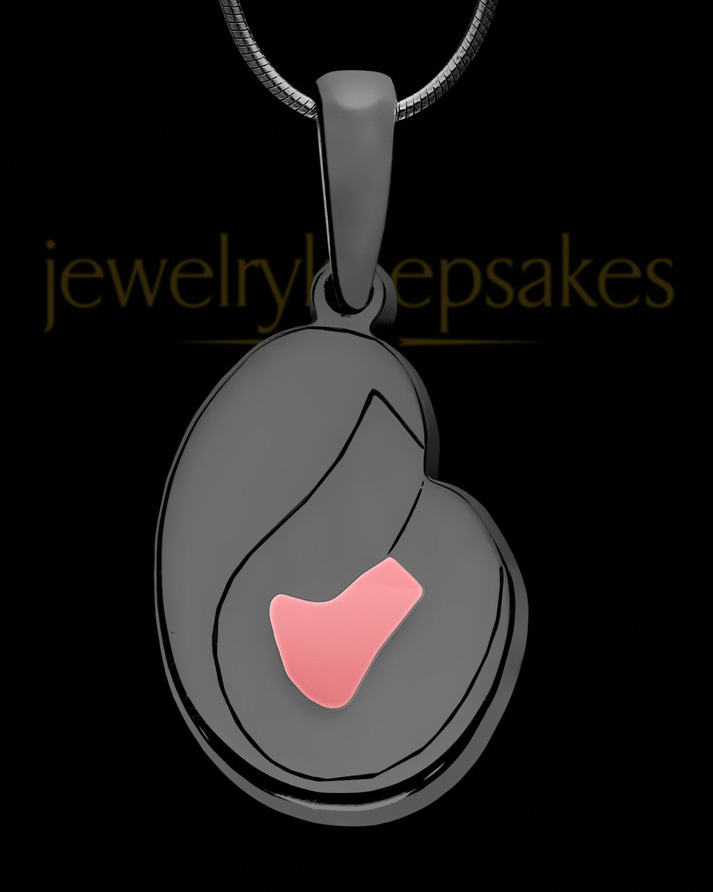 Together Forever Black Finish Ash Jewelry