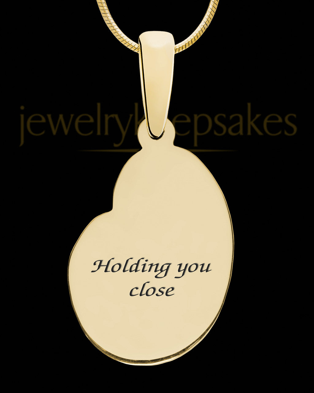 Solid 14K Gold Together Forever Ash Jewelry