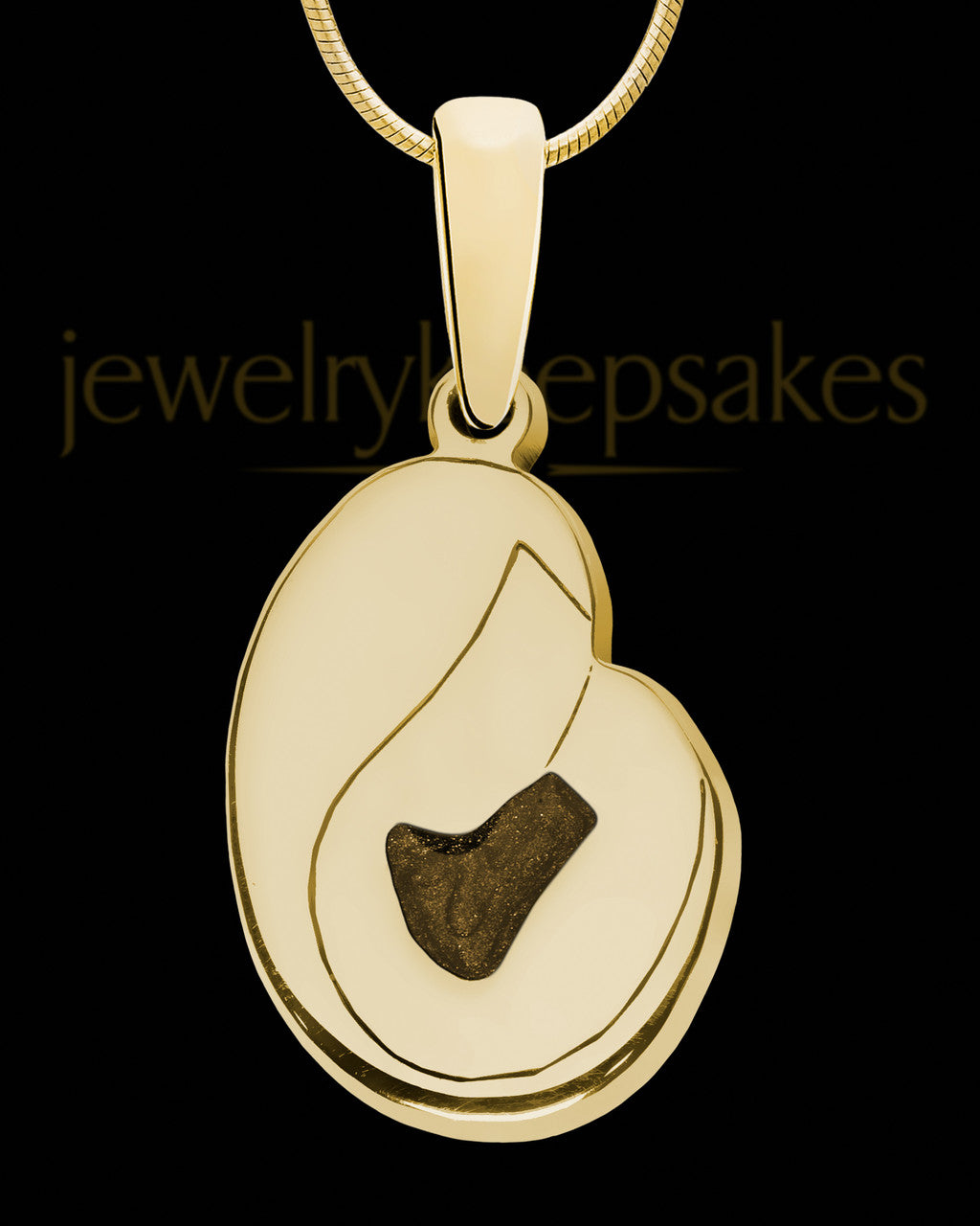 Together Forever Gold Plated Ash Jewelry