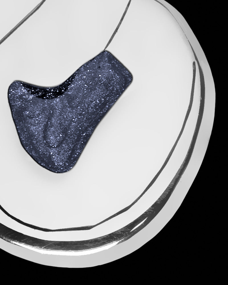 Together Forever Silver with Graphite Ash Jewelry